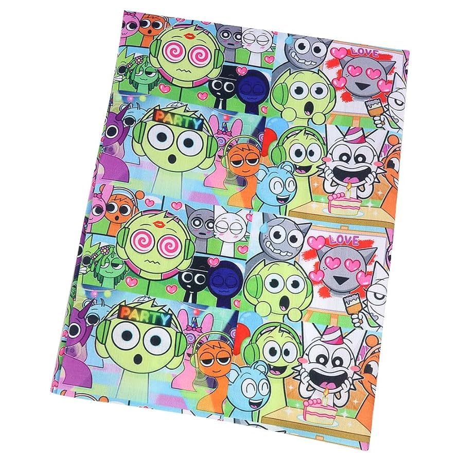 Amazon | スプランキー 布 生地 グッズ ハギレ 布地 かわいい