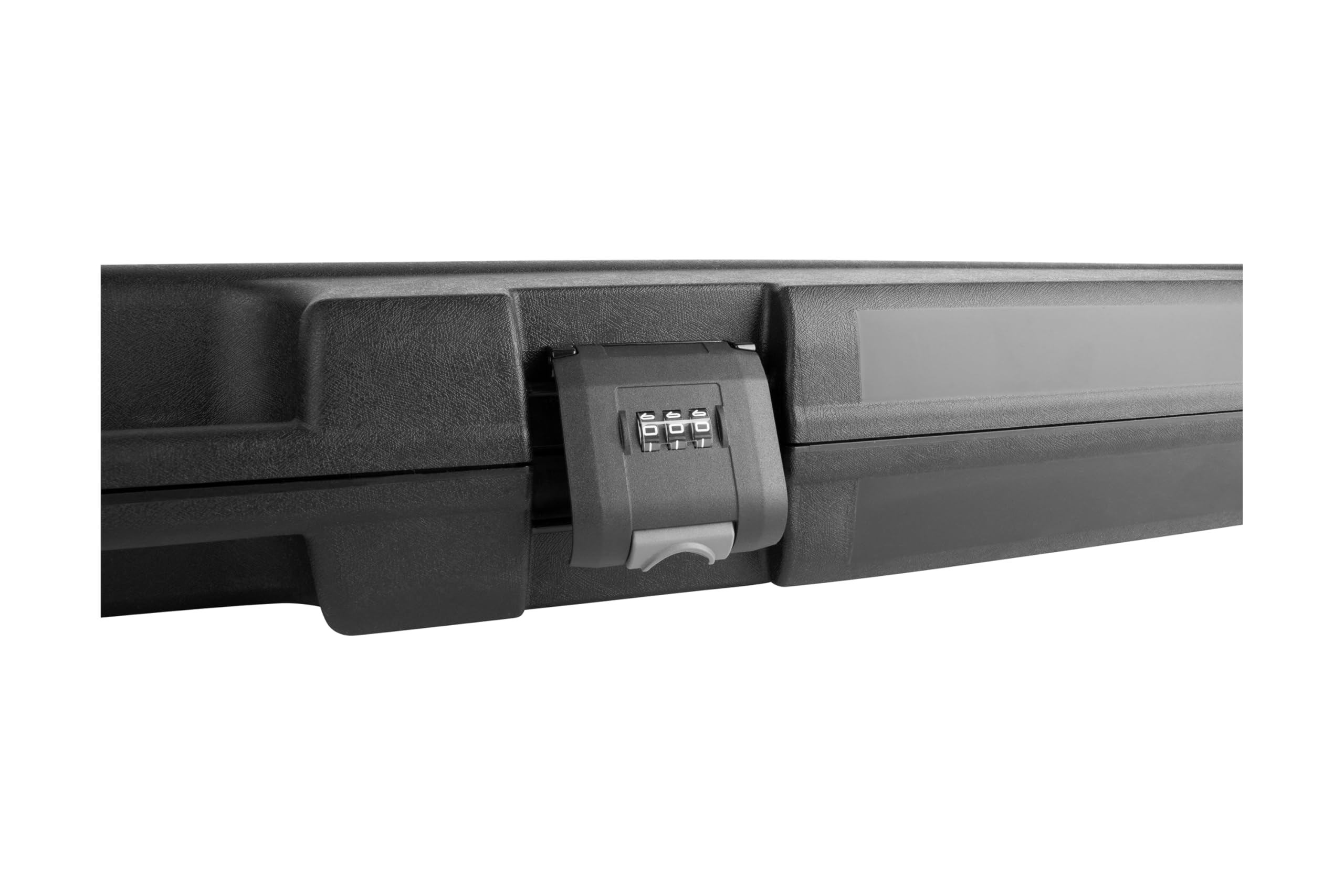 GSG Gewehrkoffer 118 cm mit Zahlenschloss Hartschale Waffenkoffer Langwaffe Luftgewehrkoffer Transportkoffer Schutzkoffer Fotokoffer Langwaffenkoffer Waffen Koffer abschließbar mit Noppenschaum