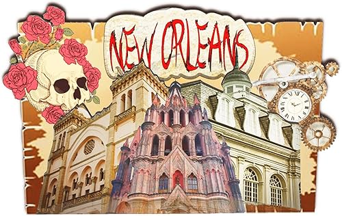 Imán de la ciudad estadounidense de Nueva Orleans 3D de madera clásicos para nevera, artesanĂas, recuerdos de viaje, colecciones, decoraciones para Imán de la ciudad estadounidense de Nueva Orleans 3D de madera clásicos para nevera, artesanĂas, recuerdos de viaje, colecciones, decoraciones para