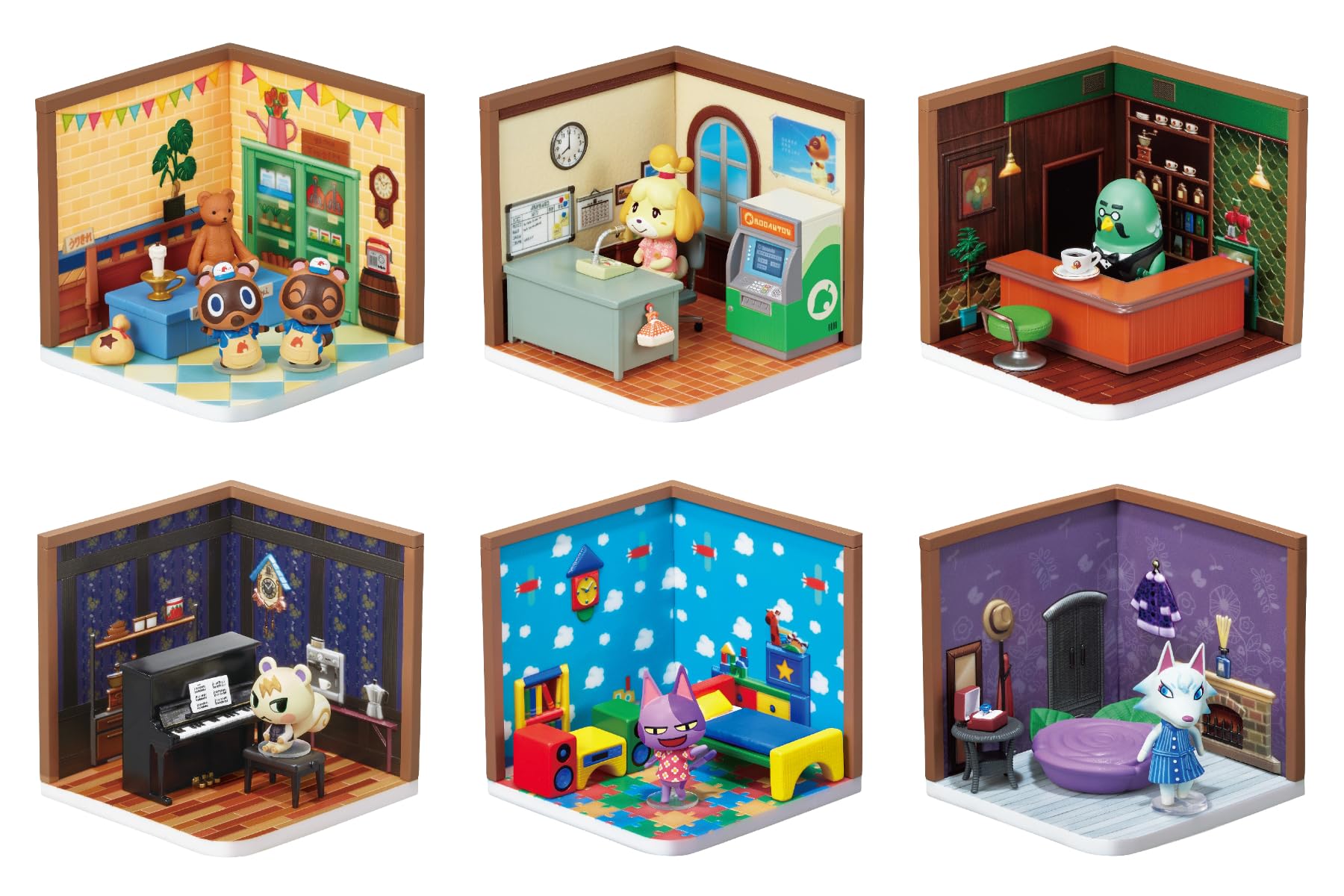 d*7様 リーメント ぷちどうぶつシリーズ フィギュア Amazon.co.jp: リーメント どうぶつの森 Happy Room 1BOX H80