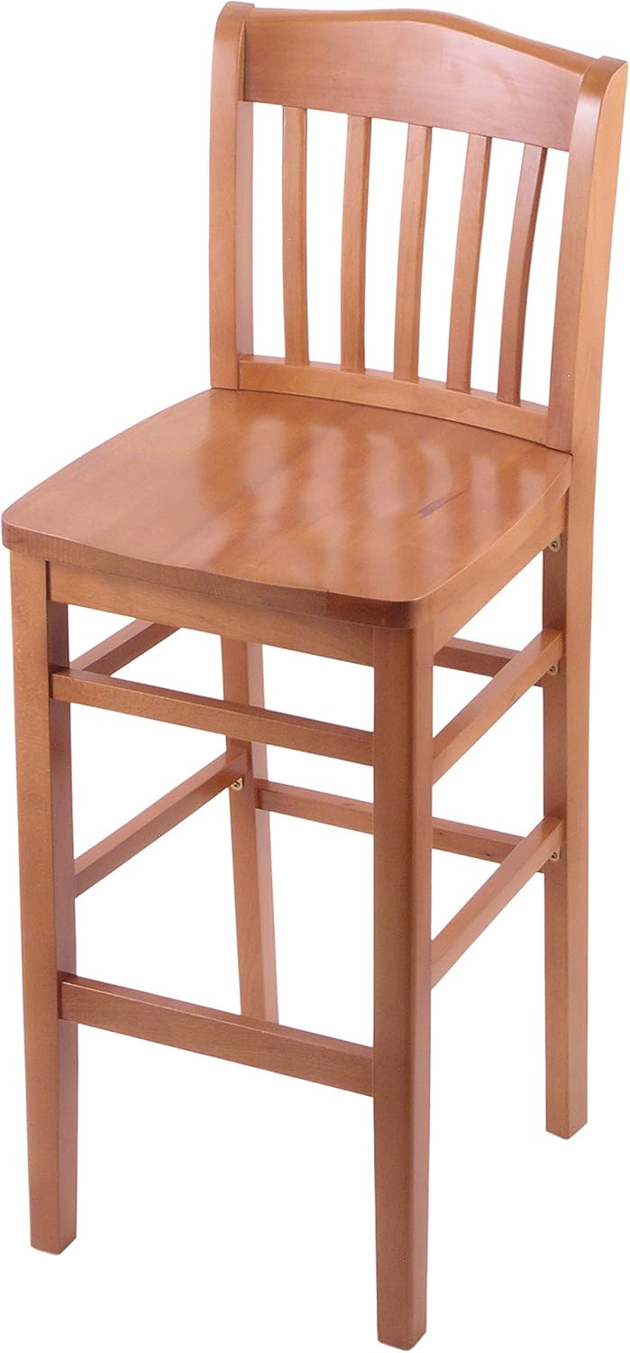 3110 25" Counter Stool with Black Finish and a Black Seat