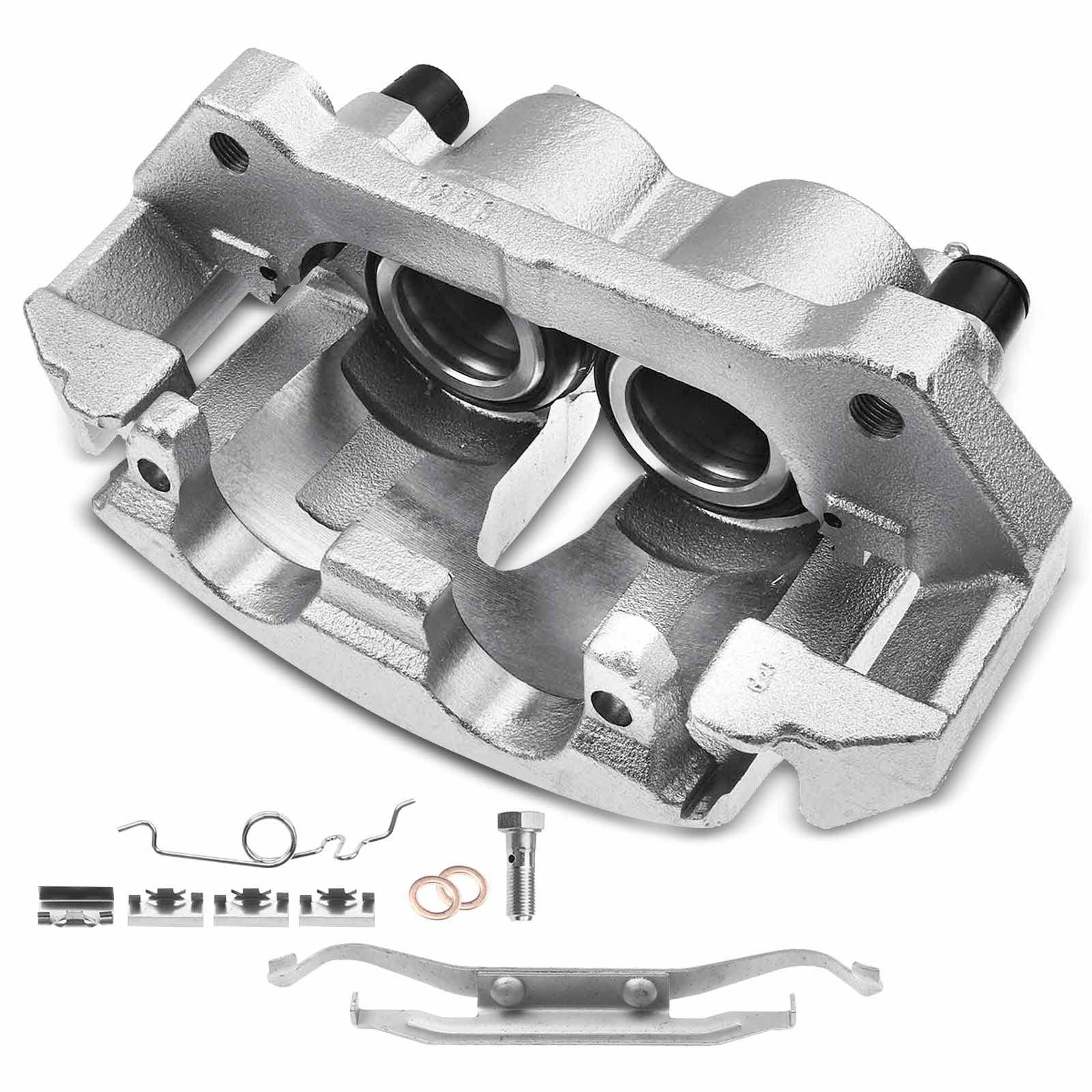 Photo 1 of A-Premium Disc Brake Caliper Assembly with Bracket Compatible with Select Lincoln and Ford Models - Navigator/Expedition 2003 2004 2005 2006 - Front Left Driver Side