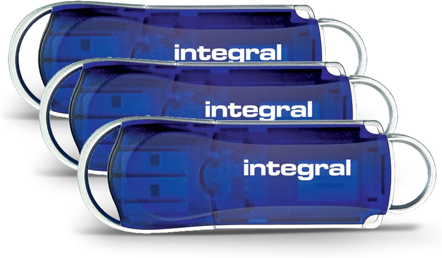 Integral 64GB USB 2.0 Flash Drive Courier Blue