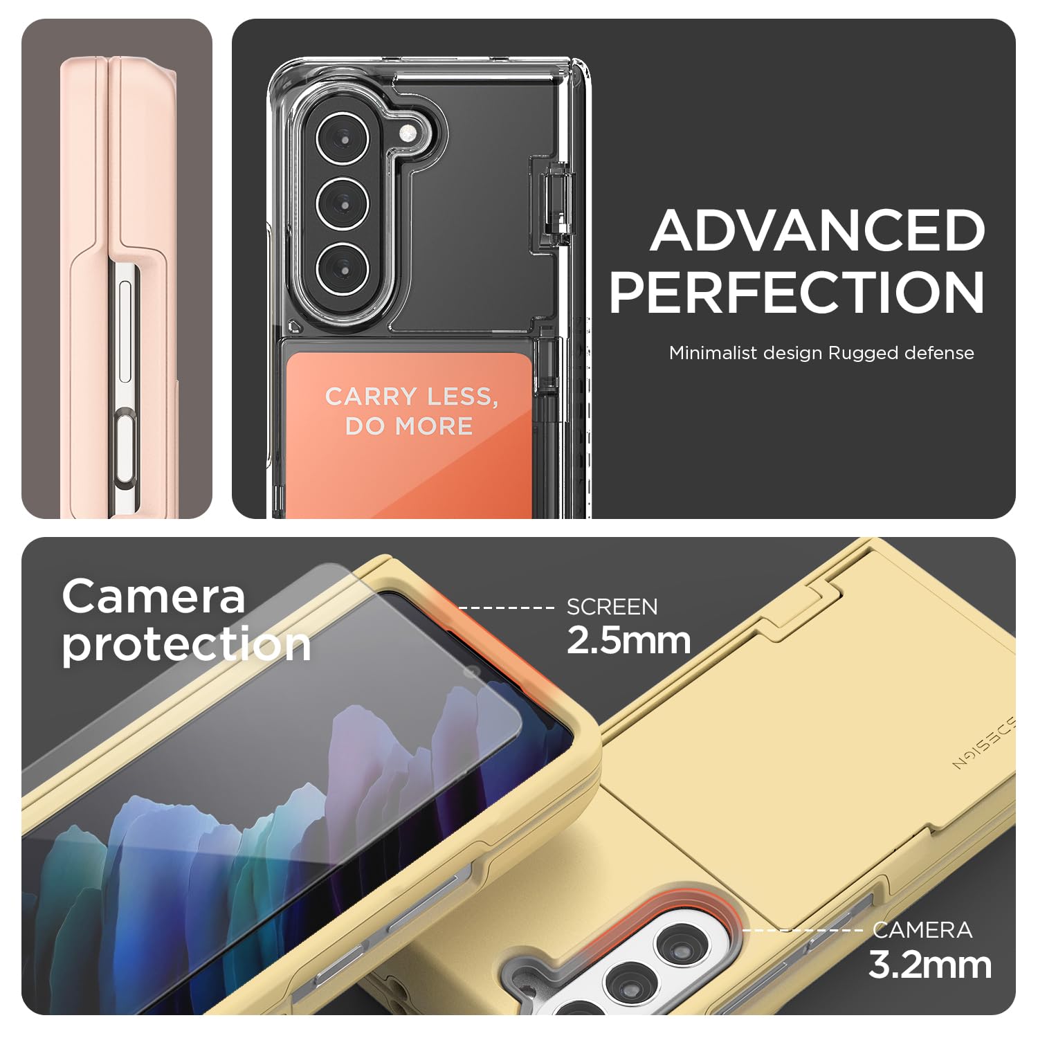 Amazon.co.jp: 【VRS】 Galaxy Z Fold5 対応 ケース 液晶 フィルム