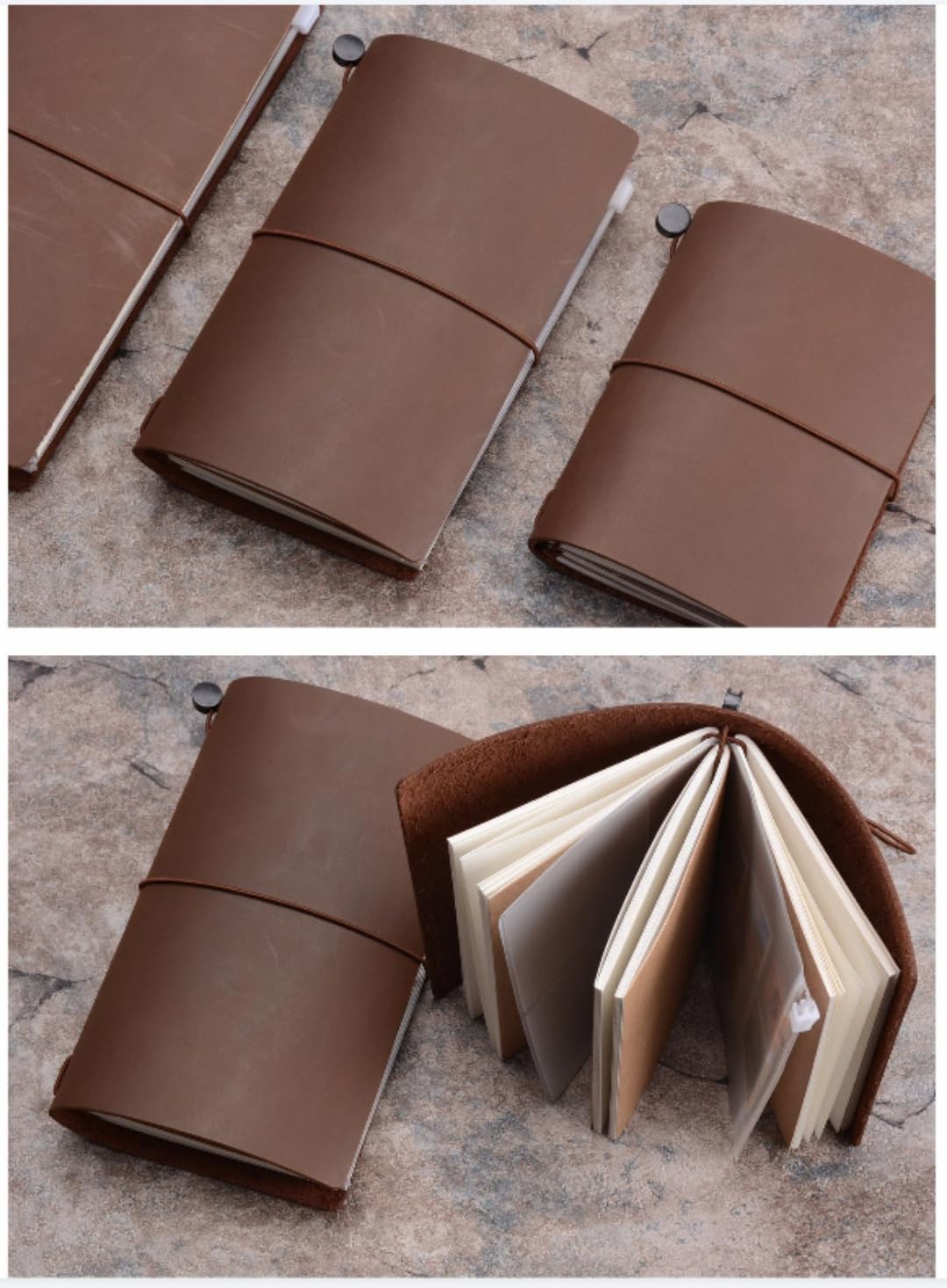 Amazon | HLPLLXY トラベラーズノート スタンダード [ブラウンワックス