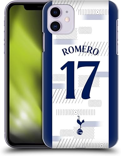 Head Case Designs Officially Licensed Tottenham Hotspur F.C. Cristian Romero 202324 Players Hard Back Case Compatible with Apple iPhone 11
