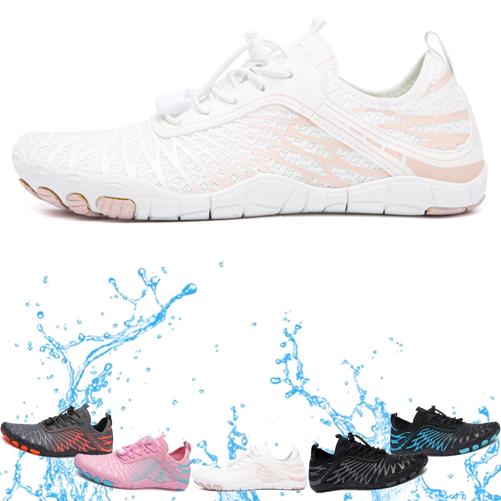 Hike Barefoot Shoes, Winter Summer Wide Toe Barefoot Shoes Footwear for Women Men