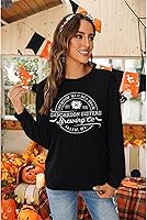 Vista 2 de MAXIMGR Sudadera de Halloween para mujer, sudaderas de las hermanas Sanderson, sudadera de otoño Hocus Pocus, sudadera divertida con gráficos