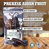 Vista 2 de Herb To Body Prekese Aidan Fruit Organic - 2 cápsulas enteras, tetrapleura tetraptera, hierbas secas africanas para té de hierbas y condimentos