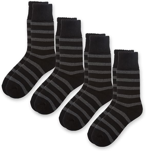 Amazon 履くホカロン あったか メンズ 靴下 裏起毛 厚手 4足セット スポーツソックス 通販