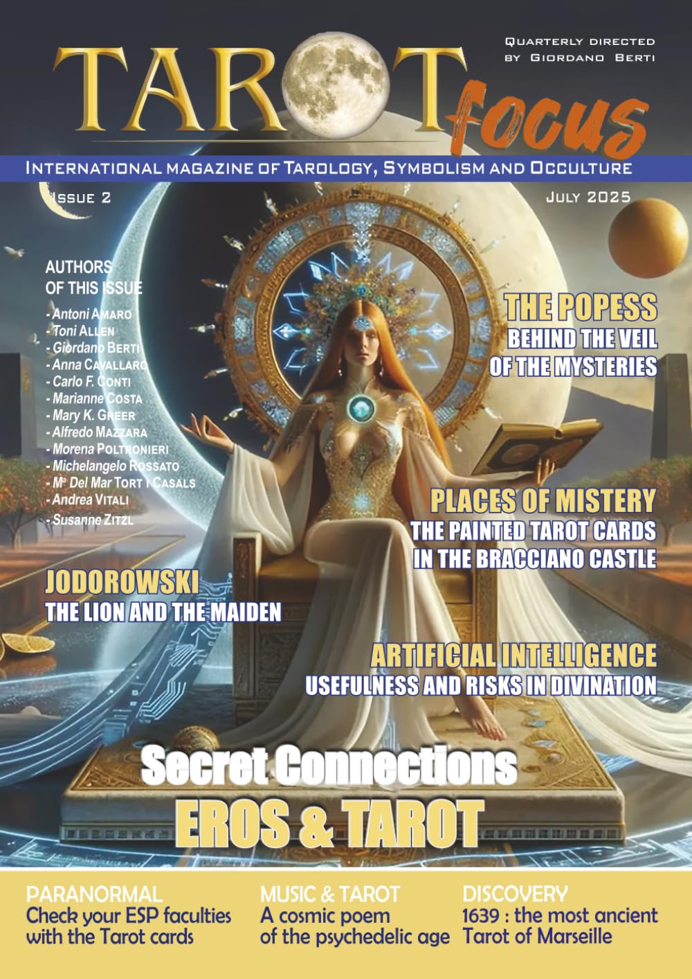 Tarot Focus Nr. 2 July 2025: International magazine of Symbolism, Tarology and Occulture