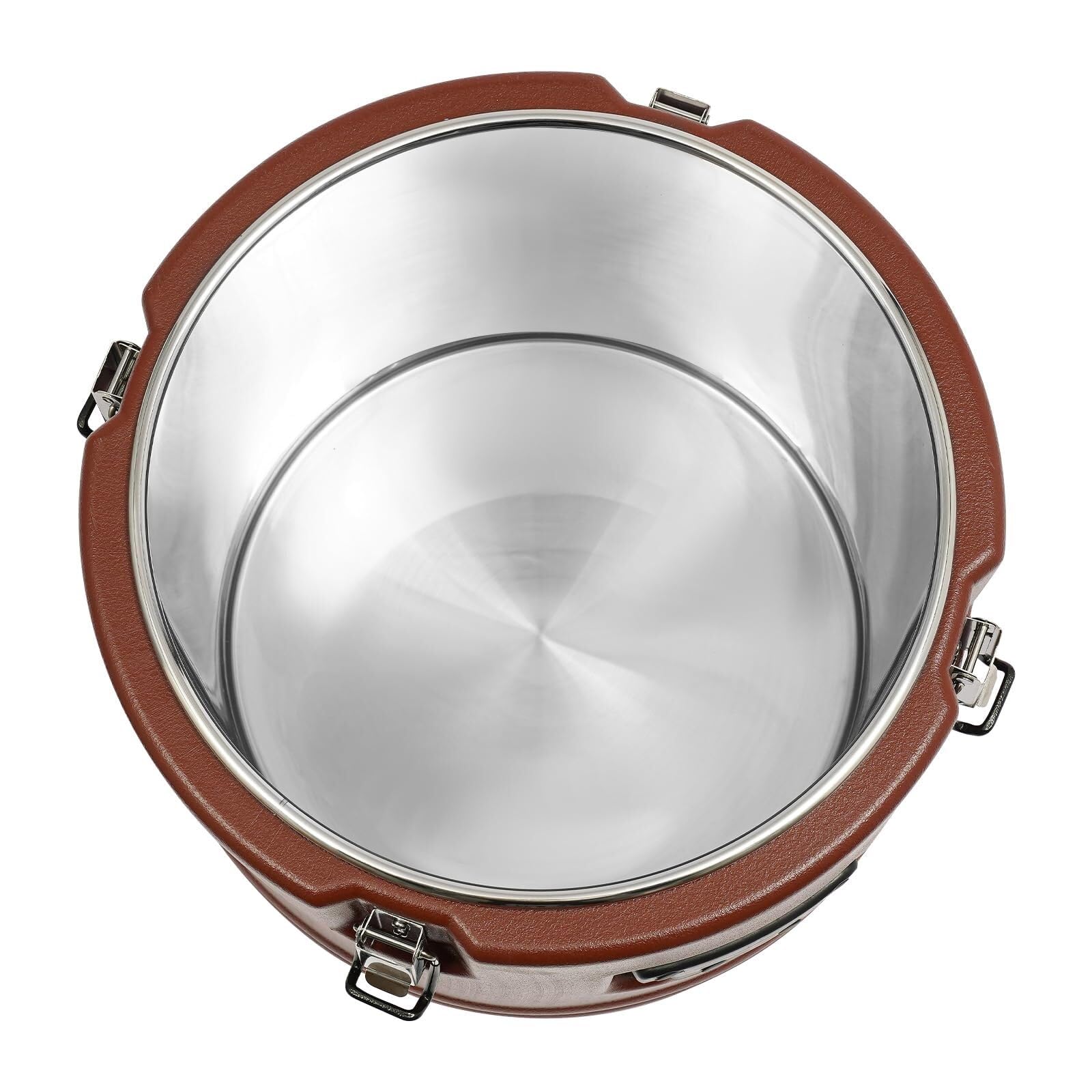 Contenedor de comida aislado comercial Caliente Frío cubitera | Contenedor de sopa aislado portátil con cubo aislado for bebidas