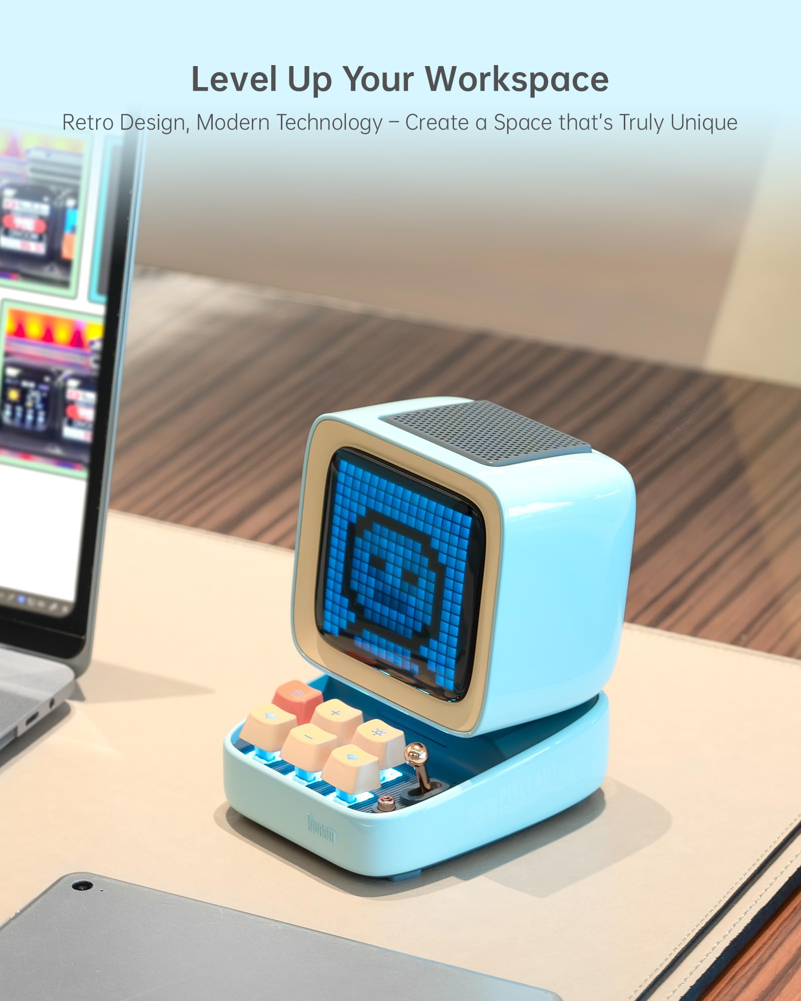 Divoom DitooPro 水色 Amazon.com: Divoom Ditoopro Altavoz Bluetooth con Arte de Píxeles