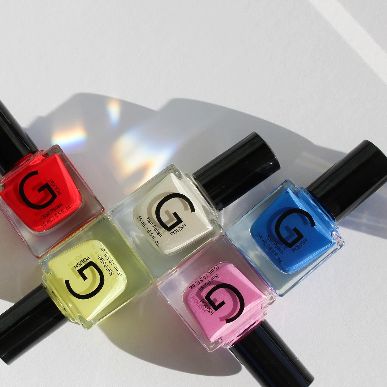 G Polish Farmers Market Nail Polish Set - Clean Beauty Nail Polish Gift Set for Teens and Adults Non-Toxic 9-Free Vegan Cruelty Free