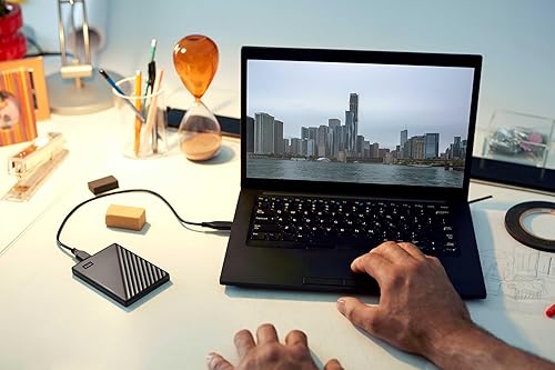 Miniatura 2 de WD 6TB My Passport, Portable External Hard Drive, Black, Backup Software with Defense Against ransomware, and Password Protection, USB 3.1USB 3.0