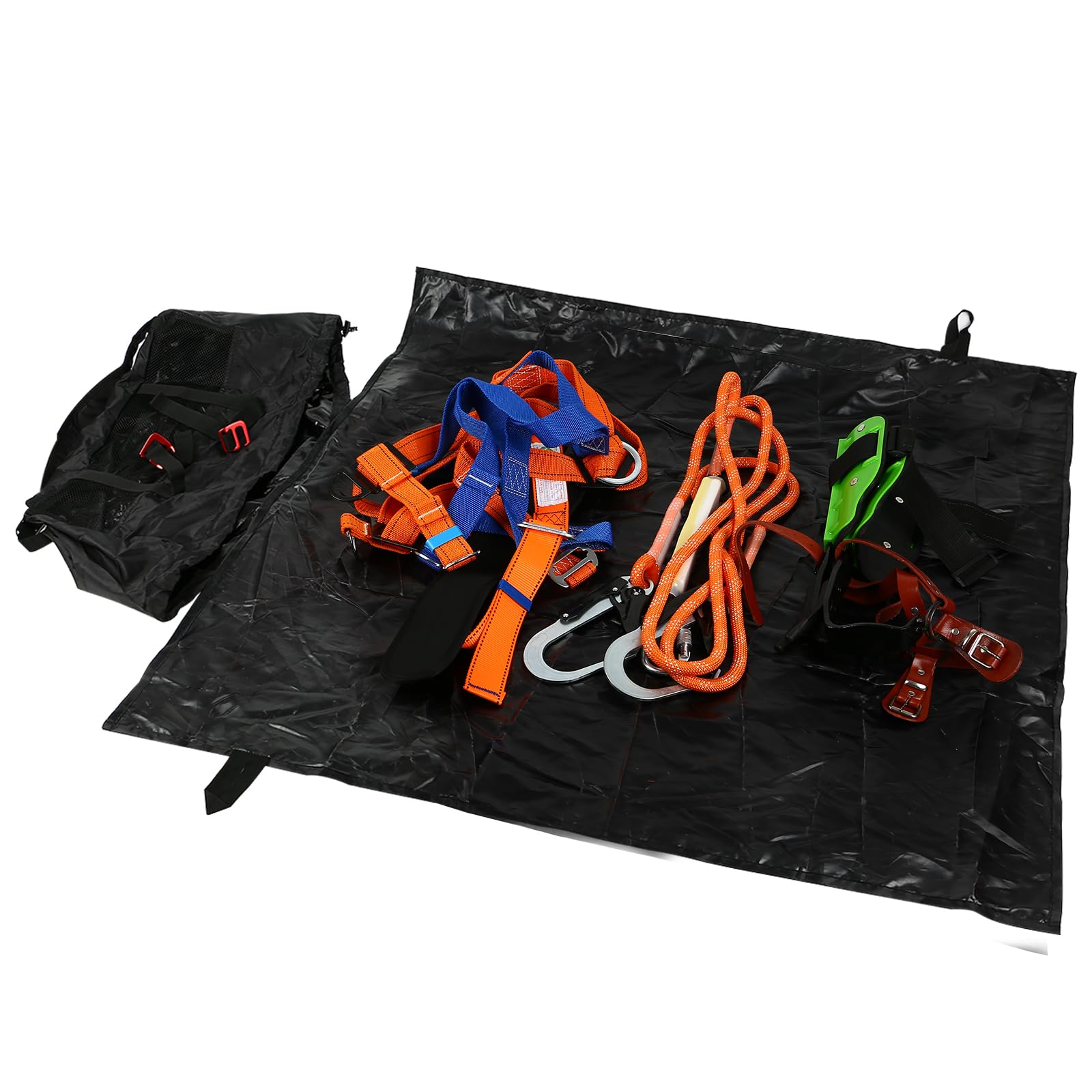 Bolsa de Cuerda para Escalada Mochila Estable Correa Hombro Plegable Exteriores