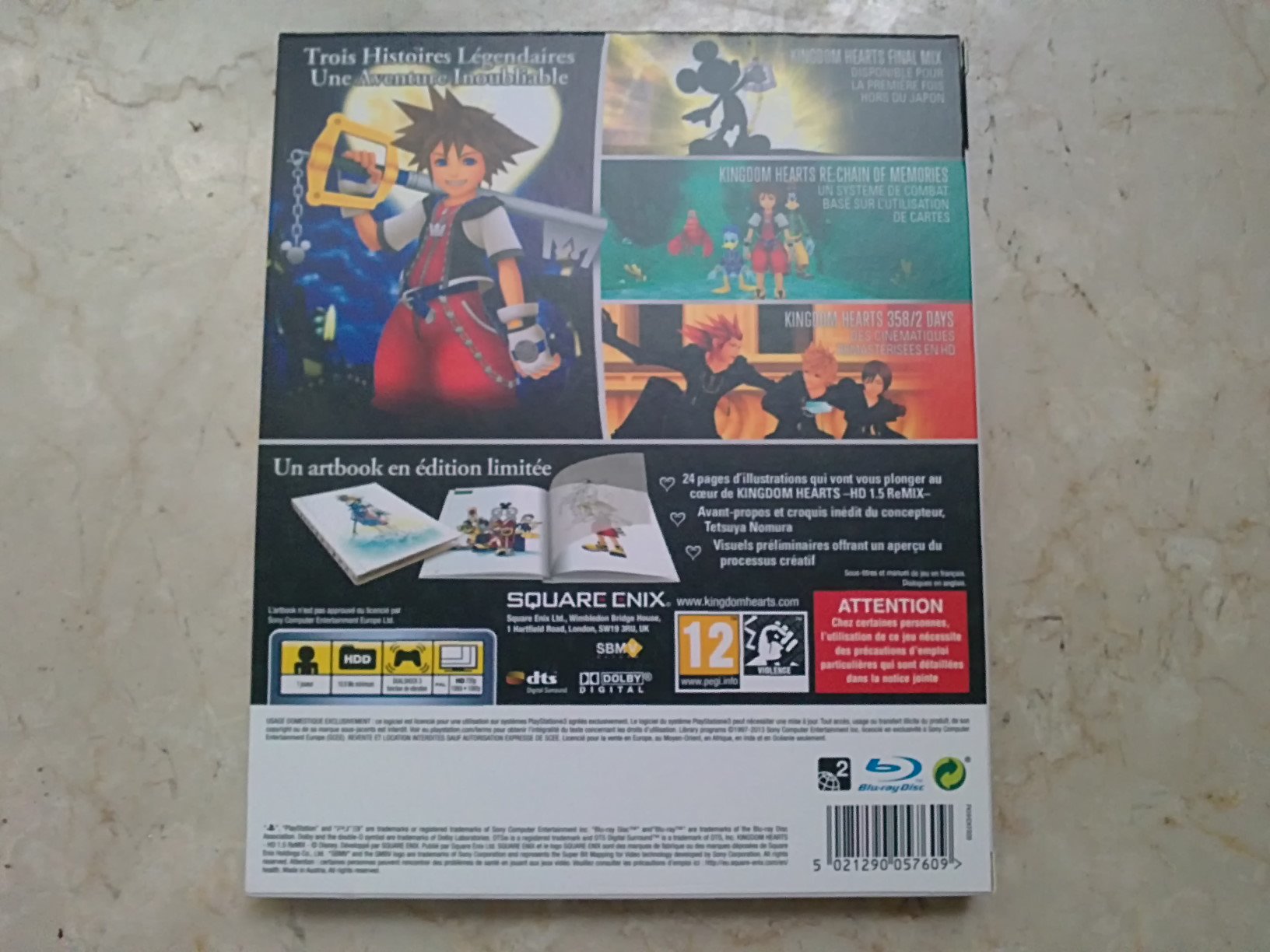 Kingdom Hearts HD 1.5 Remix - édition limitée