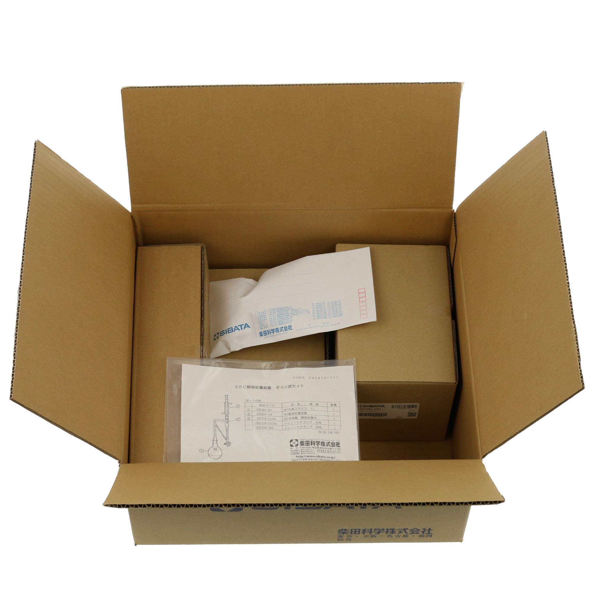 Amazon | 柴田科学 精油定量装置 043410-011 | フラスコ | 産業・研究 