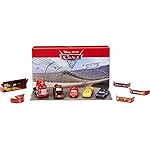 Mattel Disney and Pixar Cars Vehicle Set of 4 Collectible Character Toy Cars & 1 Mack Truck Inspired by the Florida 500 Piston Cup Race