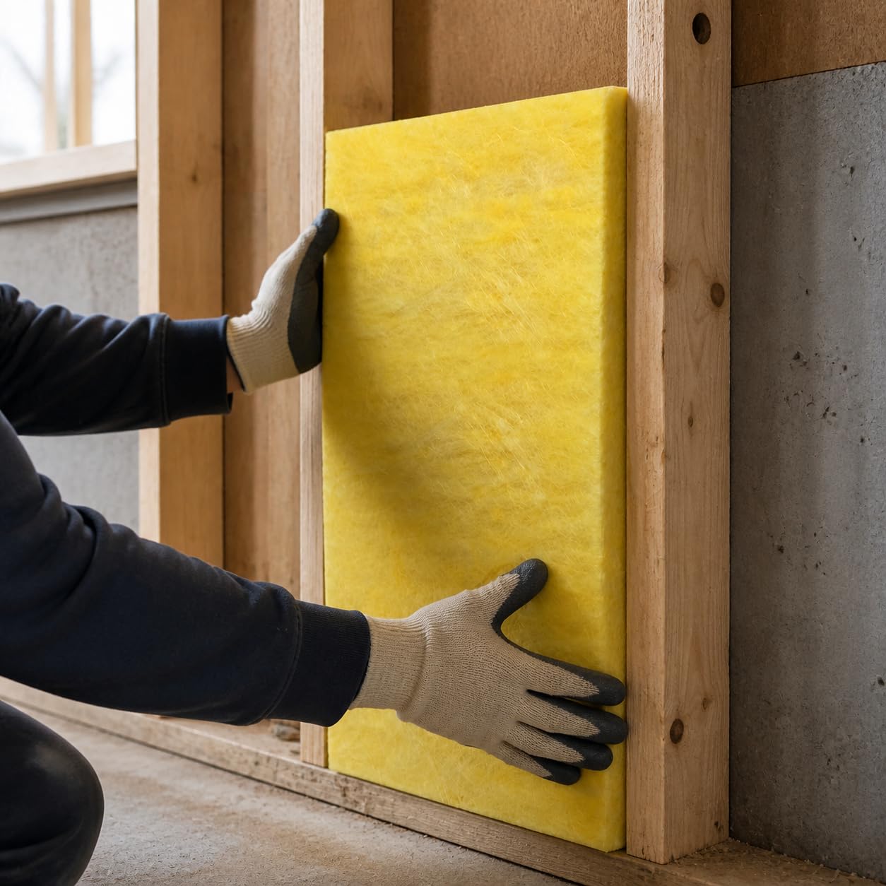 Placa Aislamiento Fibra Vidrio, aislamiento térmico - reducción ruido | protección humedad | impermeable, fácil instalar - para