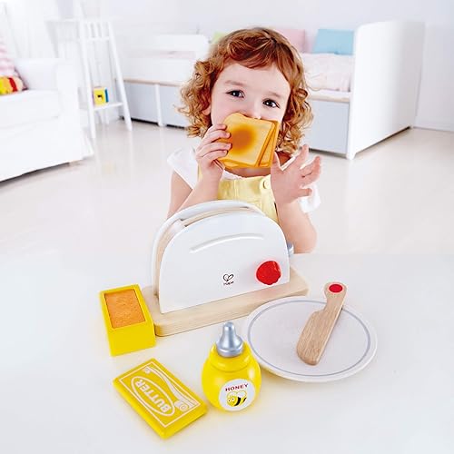Miniatura 2 de Hape International Hape E3148 - Juego de tostadoras desplegables, 3+ años
