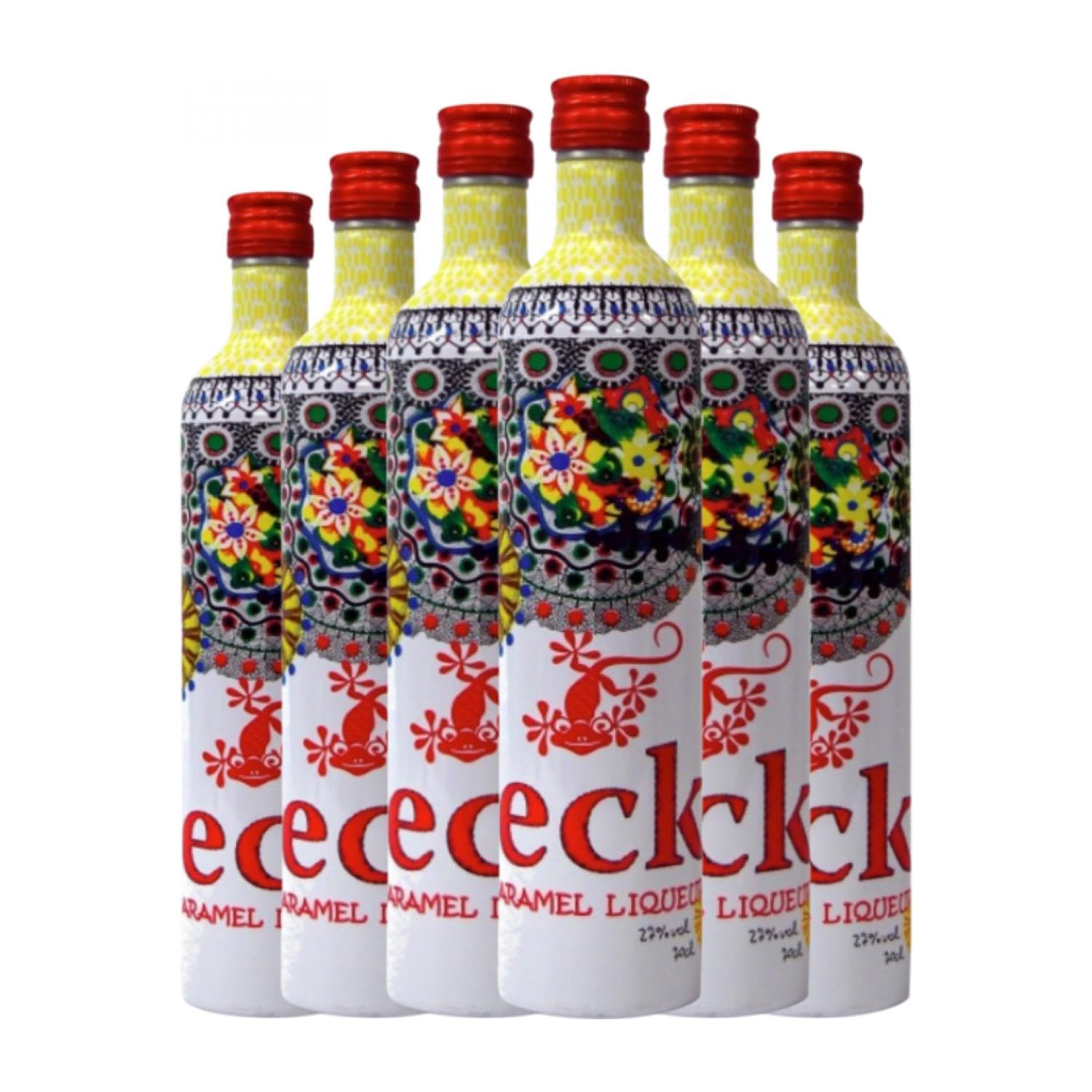 Licores Gecko Caramel Twovodk 70 cl (Caja de 6 Botellas de 70 cl)