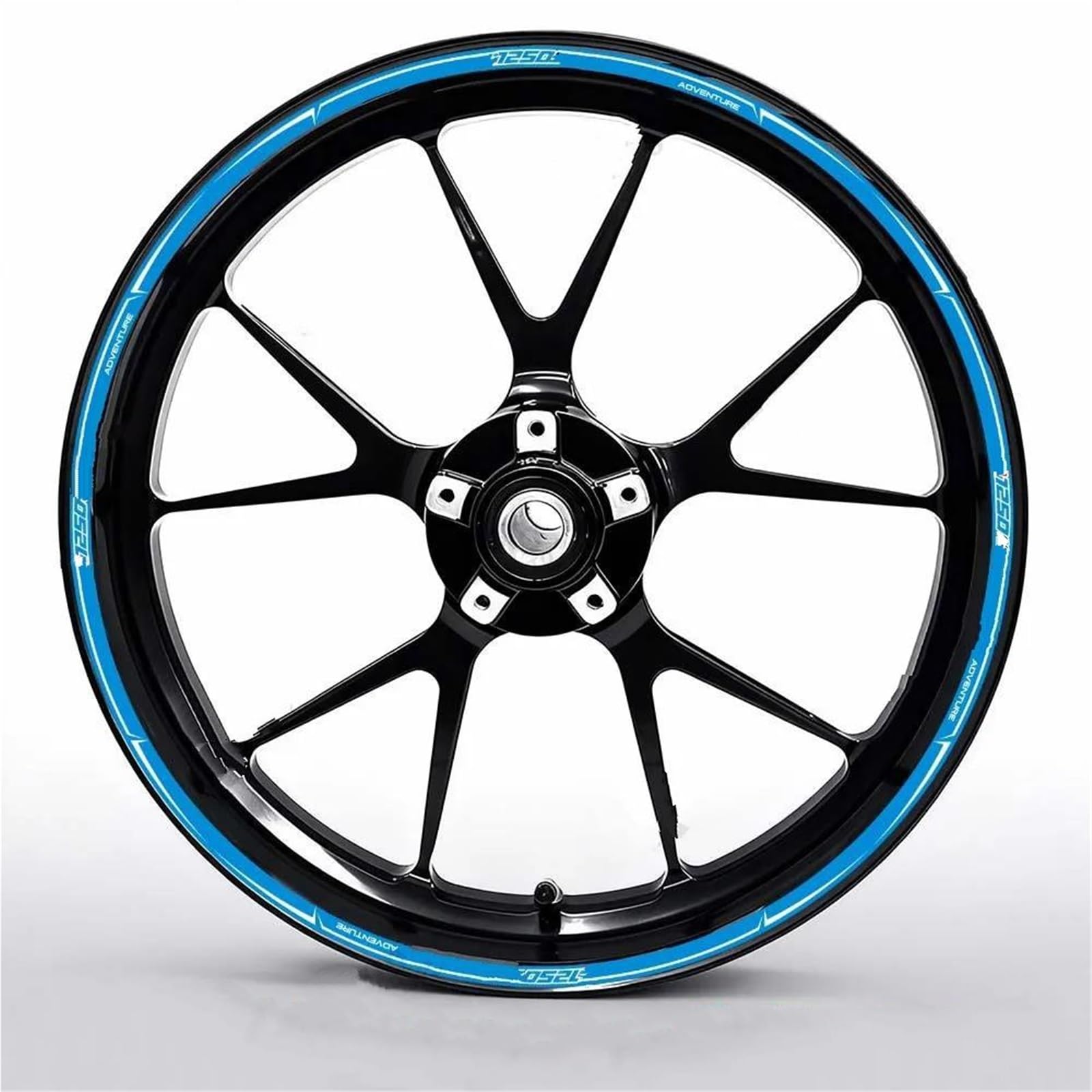 Motorcycle Reflective Wheel Stripe Sticker Set Waterproof Rim Decals for R1250GS R1250 GS R 1250 Gs(Style 4)