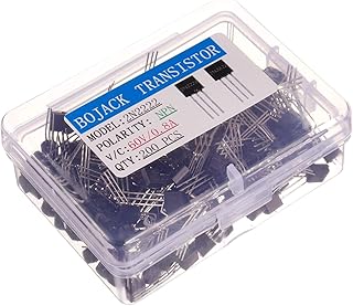 BOJACK 2N2222 NPN 60V 0.8A 0.5W 250MHZ Power General Purpose Transistors(Pack of 200 Pcs)