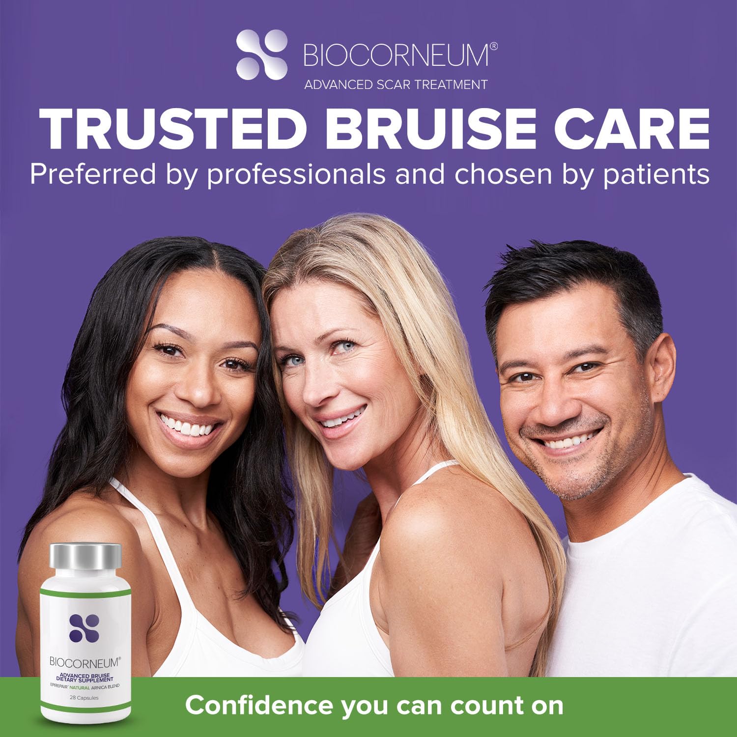 BIOCORNEUM Bruise Supplement with Zinc, Arnica & Bromelain Tablets, 28 Caps — Amazon image 8