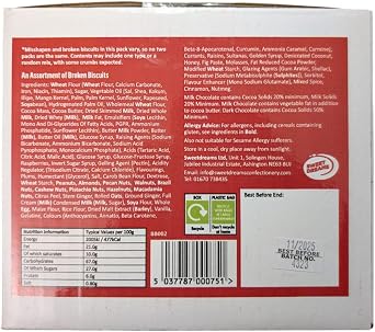 Broken Biscuit Assortment 1.3kg Classic Biscuits Box