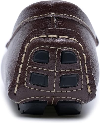 Miniatura 4 de Heydonic Mocasines para mujer, suaves, informales, para caminar, conducir, oficina, zapatos planos para barco, zapatos de cuero cómodos