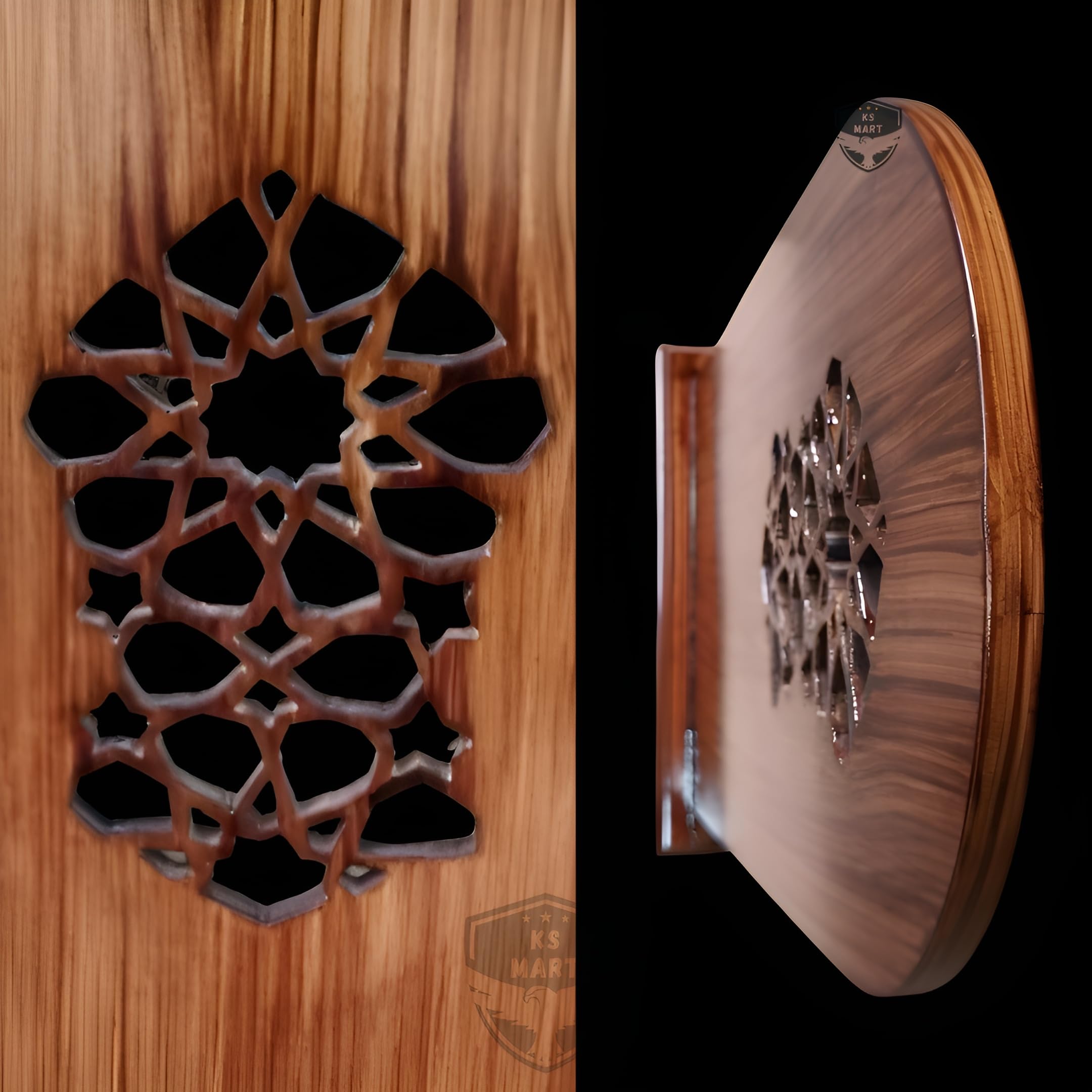 KS MART Exclusive Handcrafted Wooden Namaz Sutrah Premium Islamic