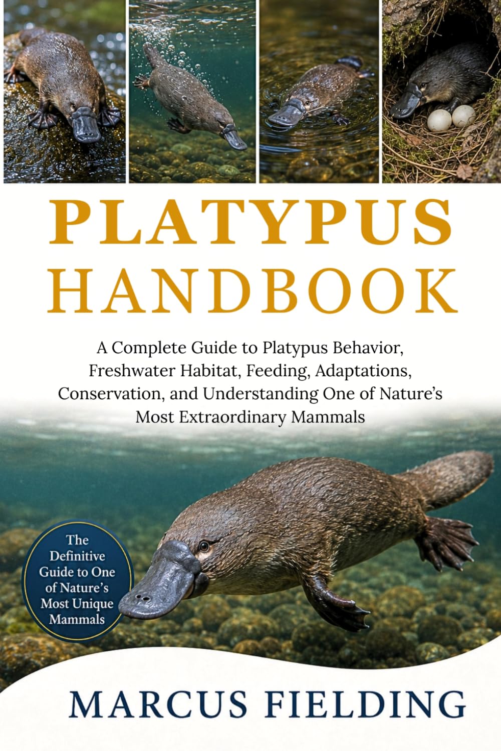 PLATYPUS HANDBOOK: A Complete Guide to Platypus Behavior, Freshwater Habitat, Feeding, Adaptations, Conservation, and Understanding One of Nature’s Most Extraordinary Mammals