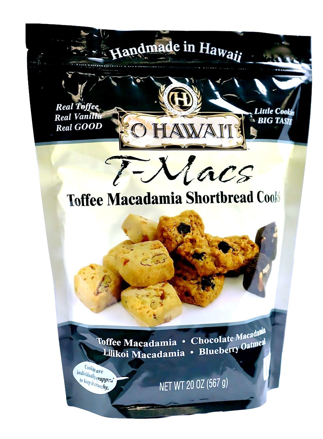 O Hawaii TMacs Toffee Macadamia Shortbread Cookies 20