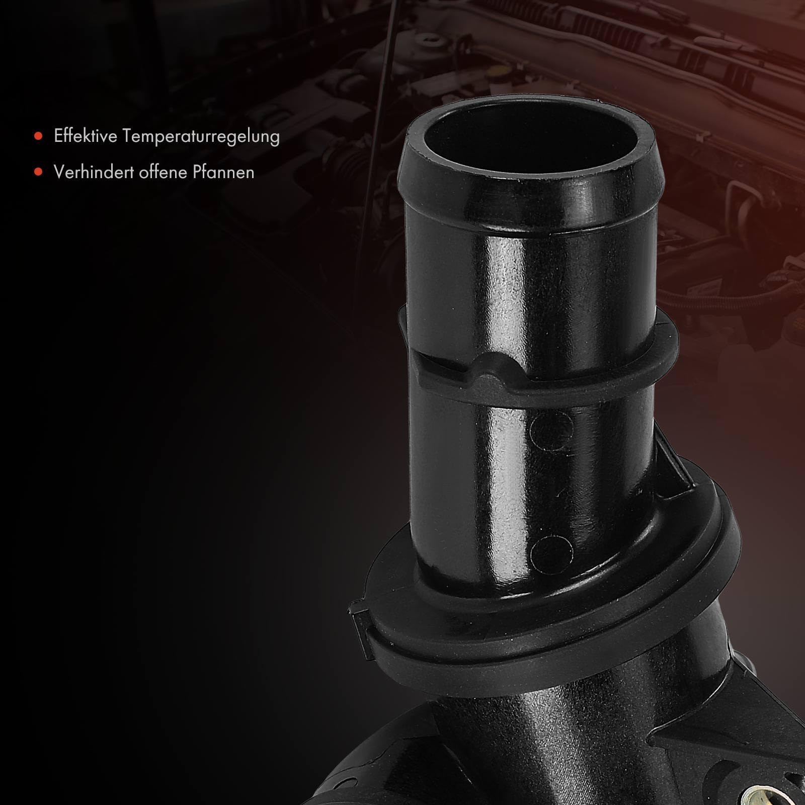 Frankberg Refrigerante del Termostato Compatibile con Classe A W169 A 200 CDi Classe A W169 A 160 CDi B-Class W245 B 200 CDi Classe A W169 A 180 CDi B-Class W245 B 180 CDi 6402000415,A6402000415