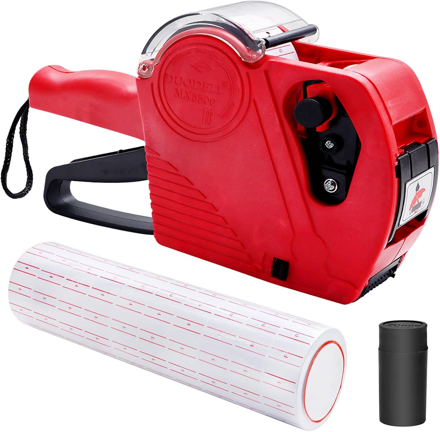 Uooker Price Tagging Gun Kit, 8 Digits Price Labeller with 5000 Labels