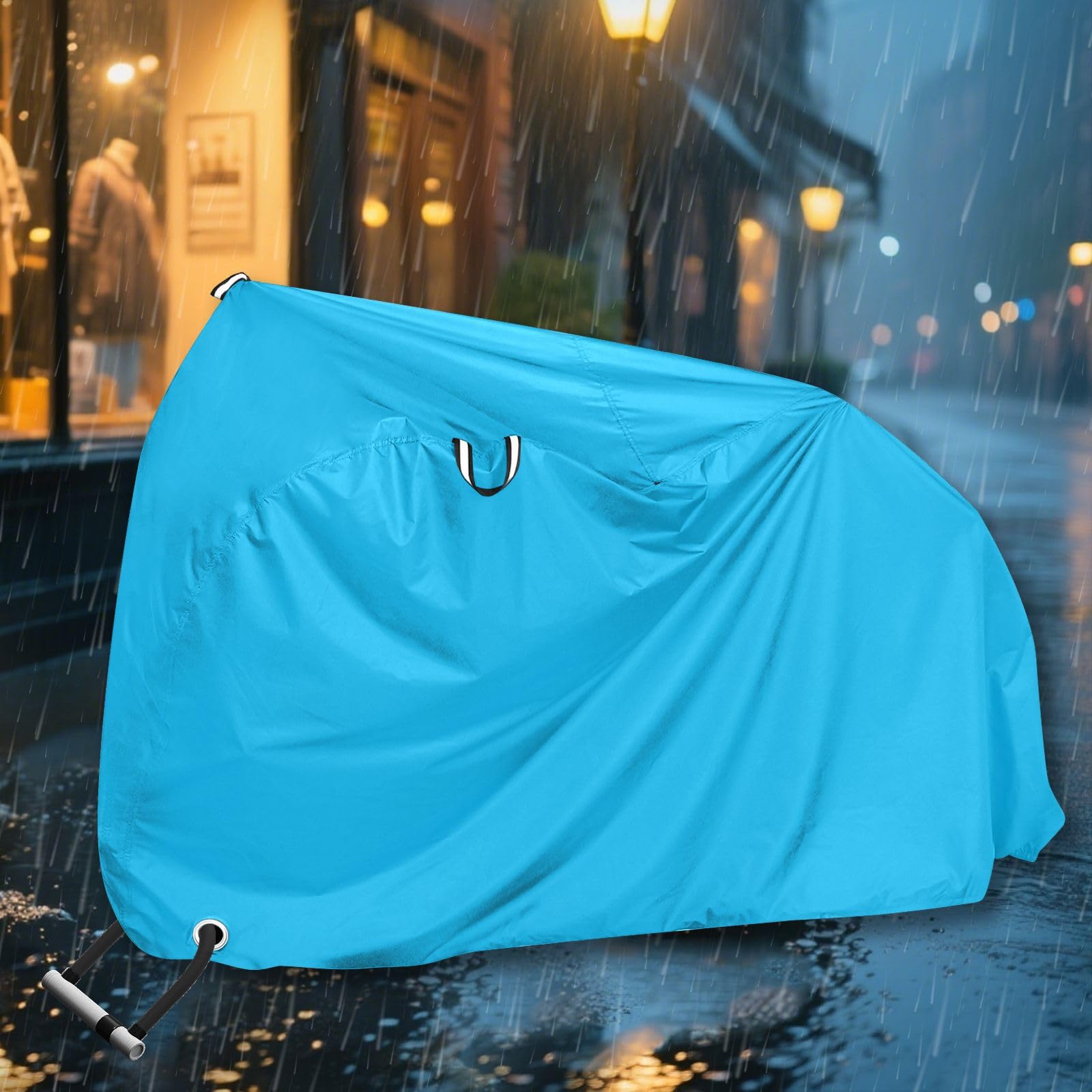 Housse de protection imperméable pour vélo Bleu ciel foncé
