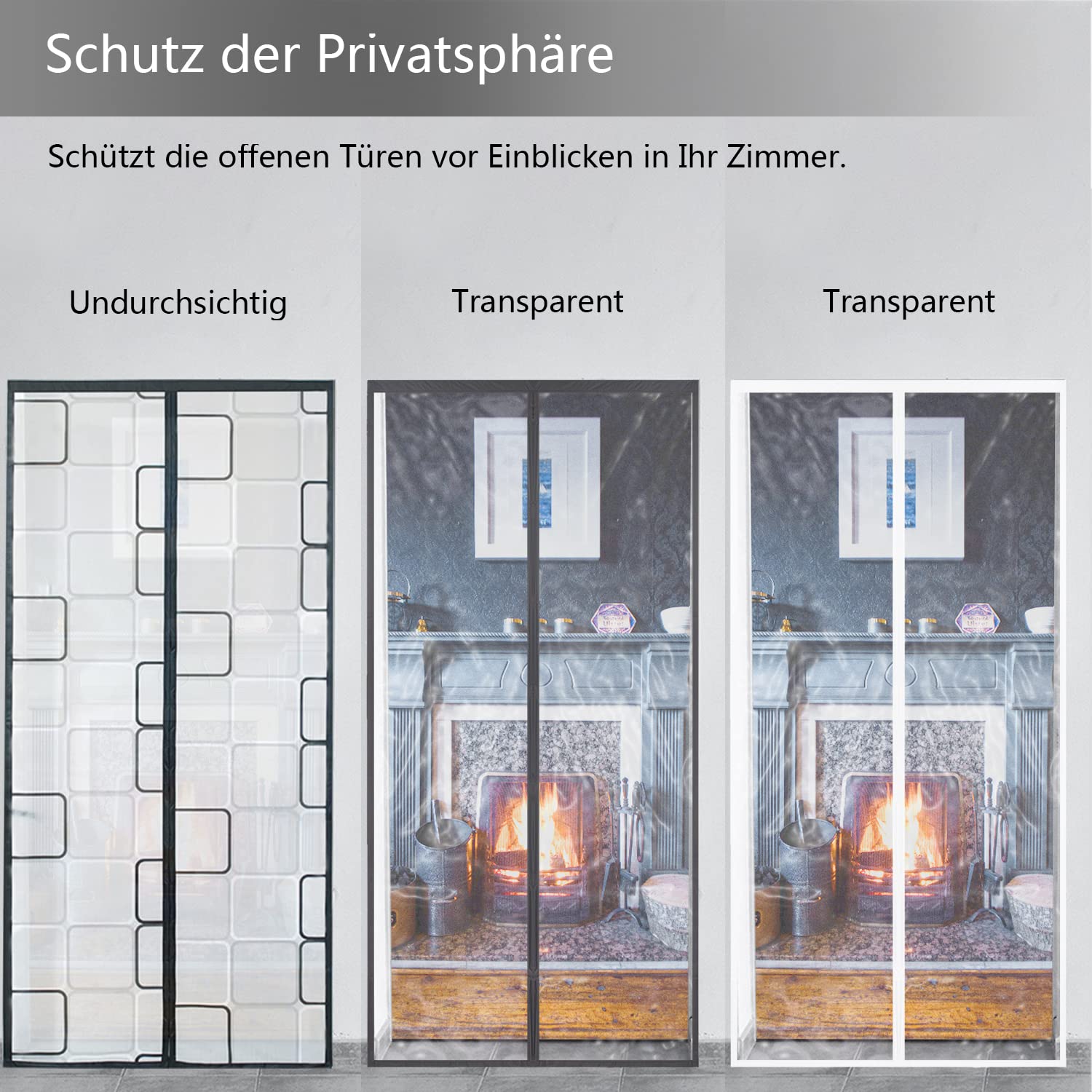 Cortina térmica magnética para puerta, 95 x 220 cm, cortina magnética de protección térmica para puertas, protección contra el frío y protección térmica en invierno, ideal para el uso de aire