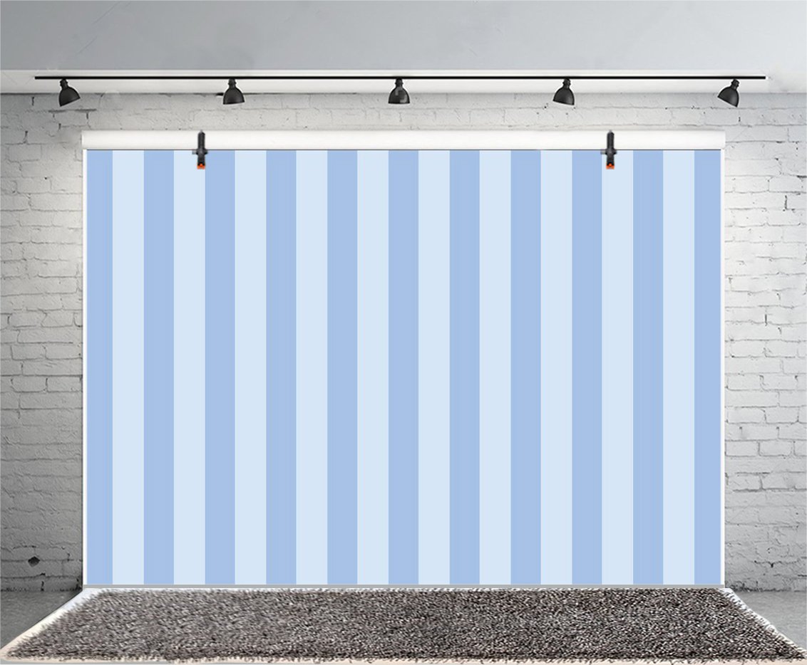 Leyiyi 7x5ft Photography Background Striped Backdrop Happy Birthday Party Vertical Horizontal Stripes Icecream Boy Blog Make Up Vlogger Summer Ocean