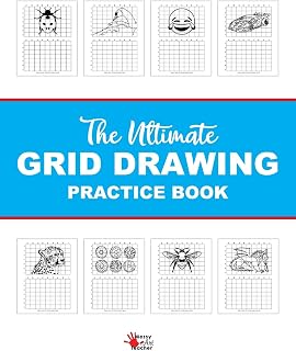 The Ultimate Grid Drawing Practice Book