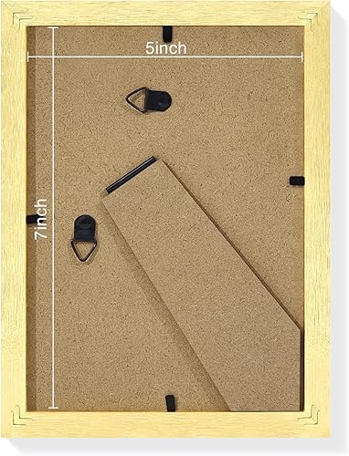 Vista 259 de Vittanly - Juego de 9 portarretratos, plexiglás resistente a rupturas, exhibe fotos de 12 x 12 pulgadas o, con paspartú, de 8 x 8 pulgadas, marcos