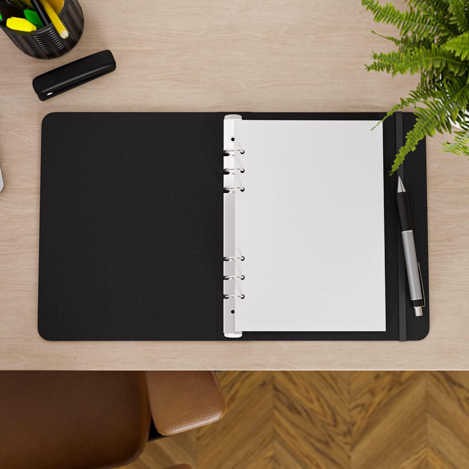 A5 Blank Paper, 120 GSM, 6-Hole Punched, 400 Sheets (800 Pages), Printer Paper 148 x 210 mm (5.83 in x 8.27 in)