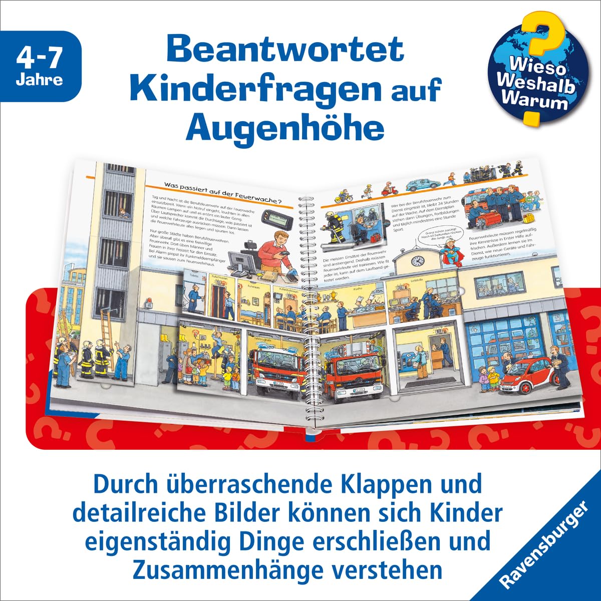 Wieso? Weshalb? Warum?, Band 2: Alles über die Feuerwehr