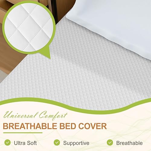 Miniatura 6 de Colchón tamaño King, espuma viscoelástica de gel, alivio de presión y enfriamiento, certificado CertiPUR-US, cama en una caja, 80 pulgadas de largo