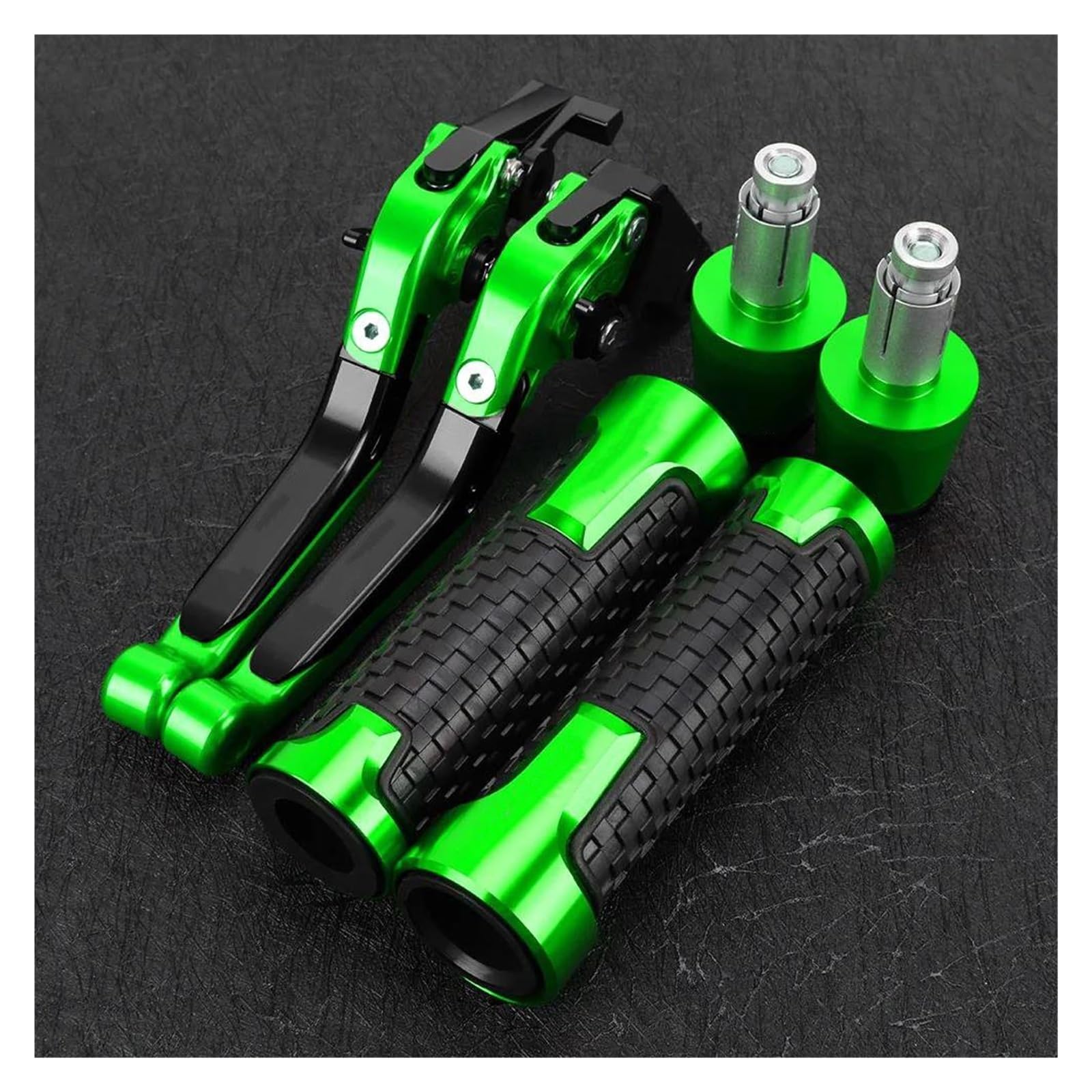 USQBUZHHK Brake Clutch Lever Brake Clutch Levers Handlebar Grips Ends for R6 YZF-R6 YZFR6 2005-2016(G)