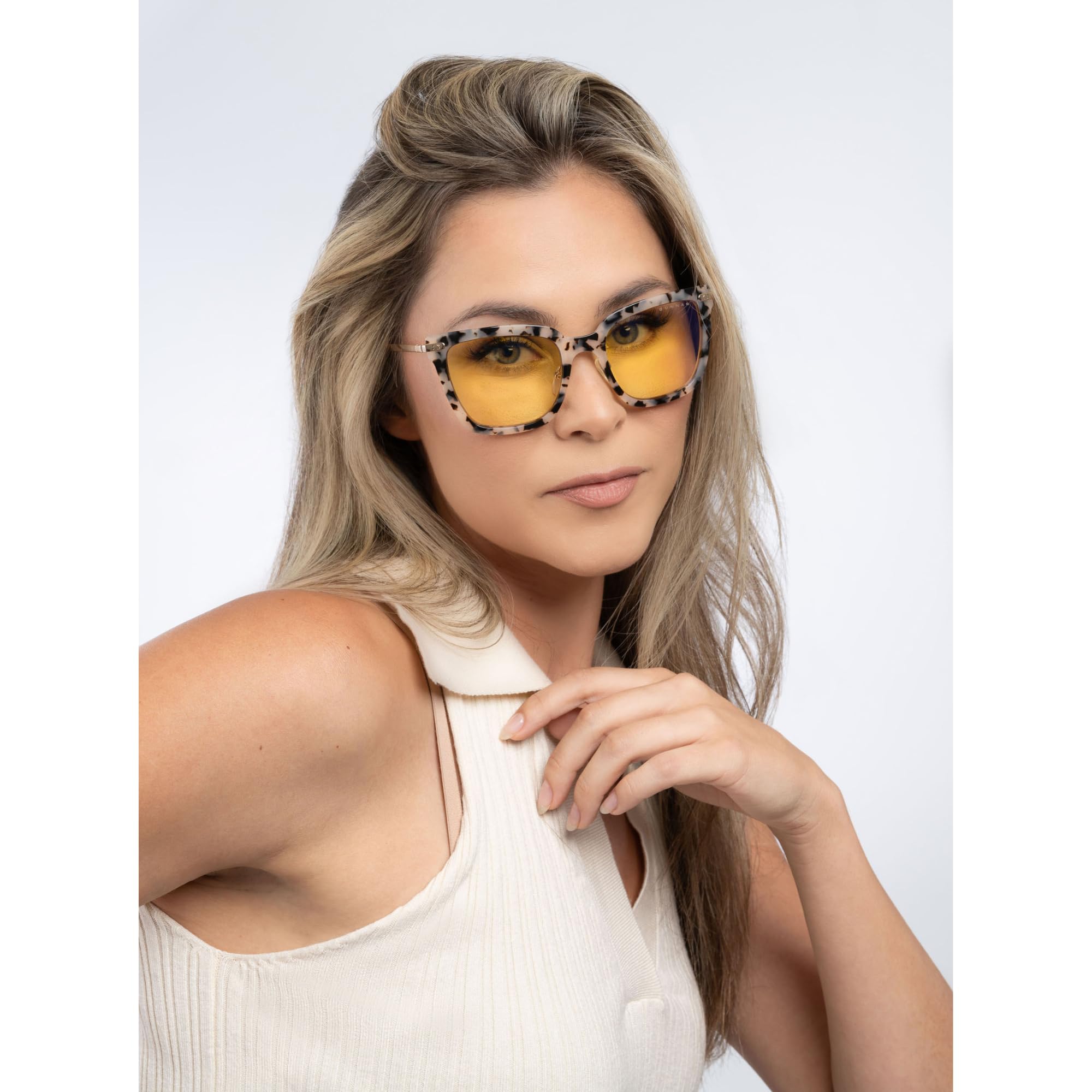 GUNNAR Okulary Kista z filtrem światła niebieskiego - Kaia | Okulary PC/gaming - Kista Kaia - Filtr światła niebieskiego - Opatentowana technologia od 2002 roku
