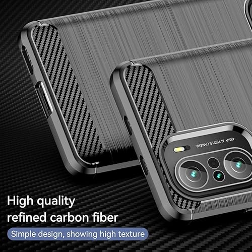 Miniatura 2 de KOARWVC Funda de teléfono para Poco F3 5GMi 11X 5GRedmi K40 5GRedmi K40 Pro M2012K11AG funda de fibra de carbono a prueba de golpes resistente a los