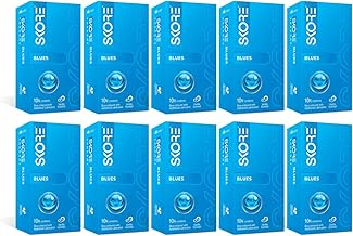 Skore Blue Condoms - 100 Count