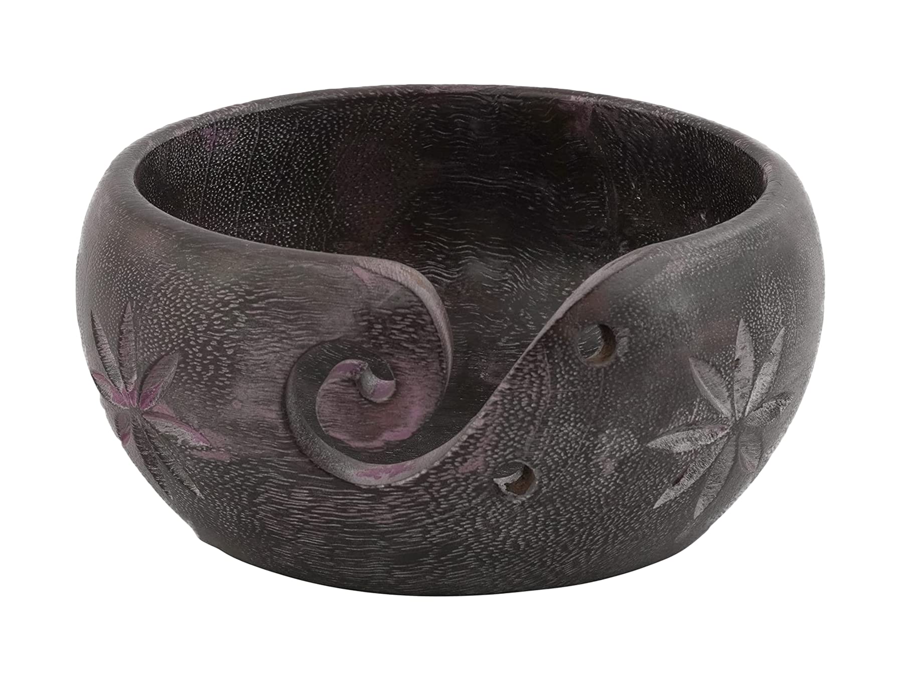 Bol en bois pour tricot anti-noeuds A.F. Luxury style ancien