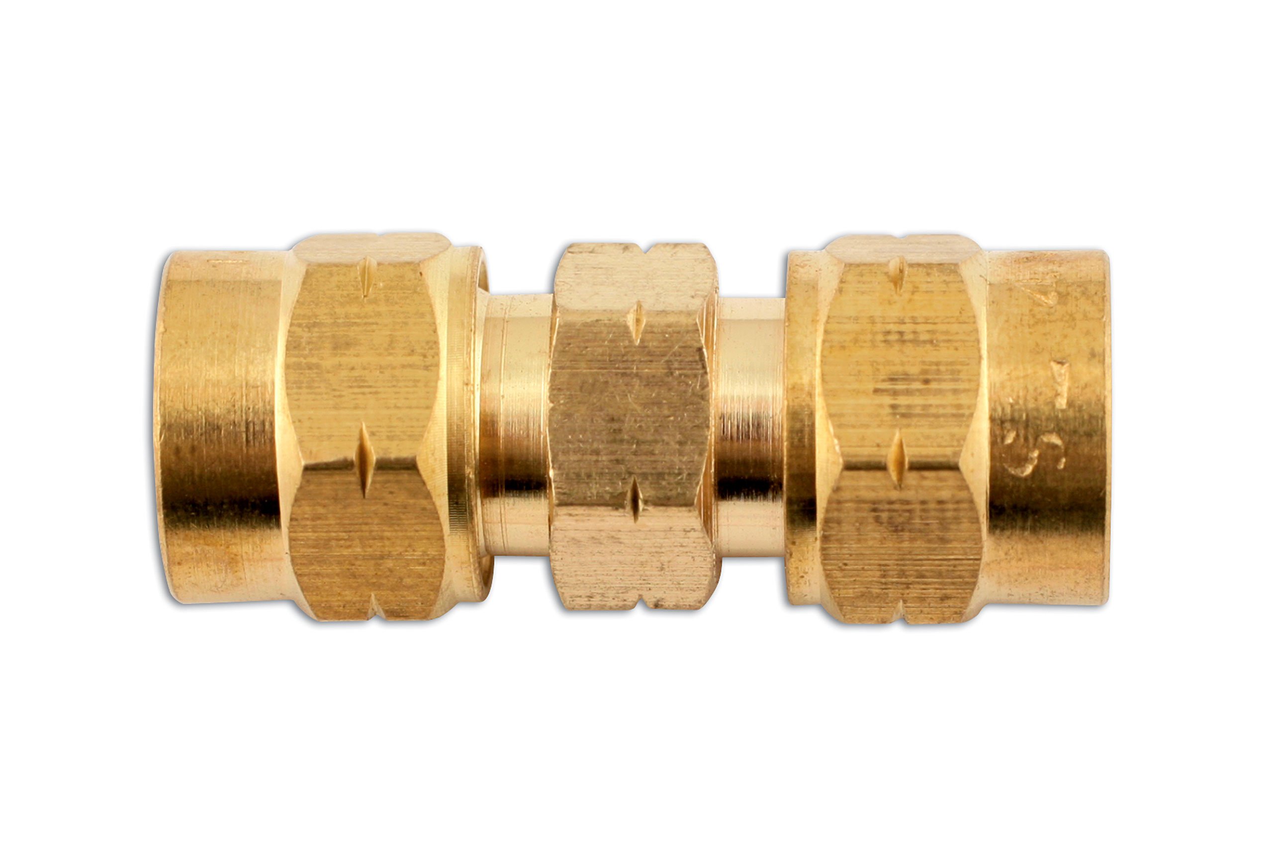 Connect - 31153 Brass Straight Coupling 5.0mm Pk 10